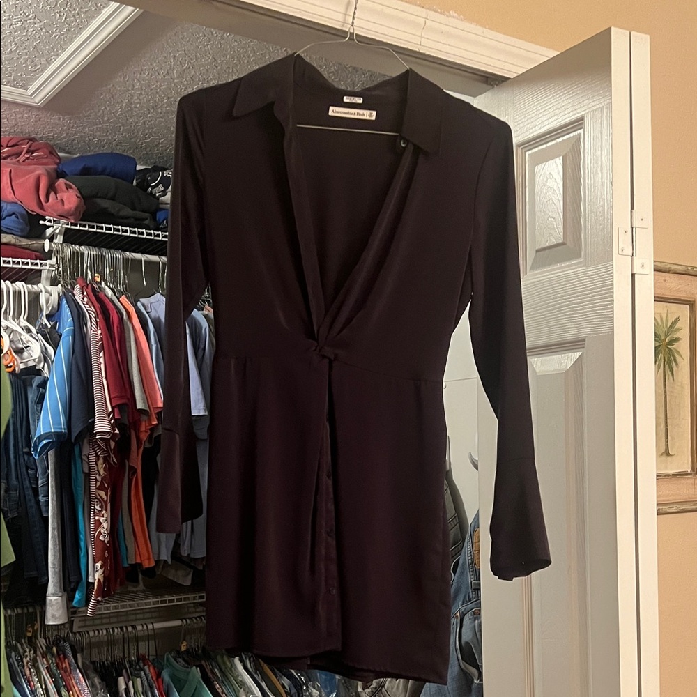 Abercrombie & Fitch Black Mini Dress